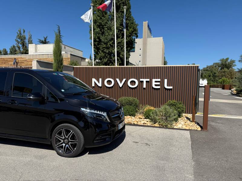 Réserver un transfert en van depuis la gare d’Avignon vers Sorgues