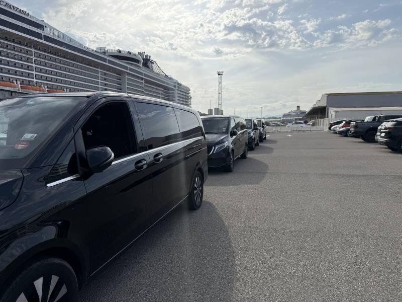 VTC VAN MARSEILLE PORT CROISIERE