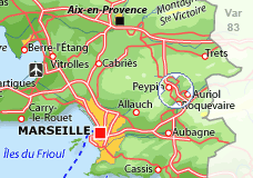 Notre zone d'activité pour ce service VTC pas cher vers