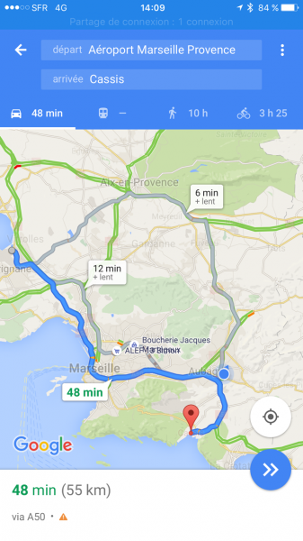 Notre zone d'activité pour ce service Vehicle for hire english spoken